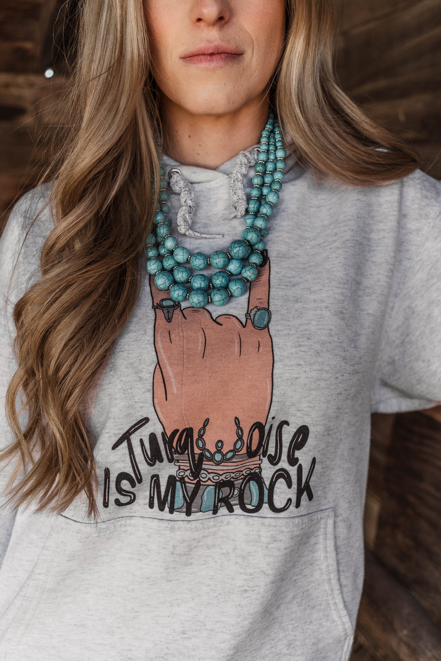 Turquoise Is My Rock Sweatshirt