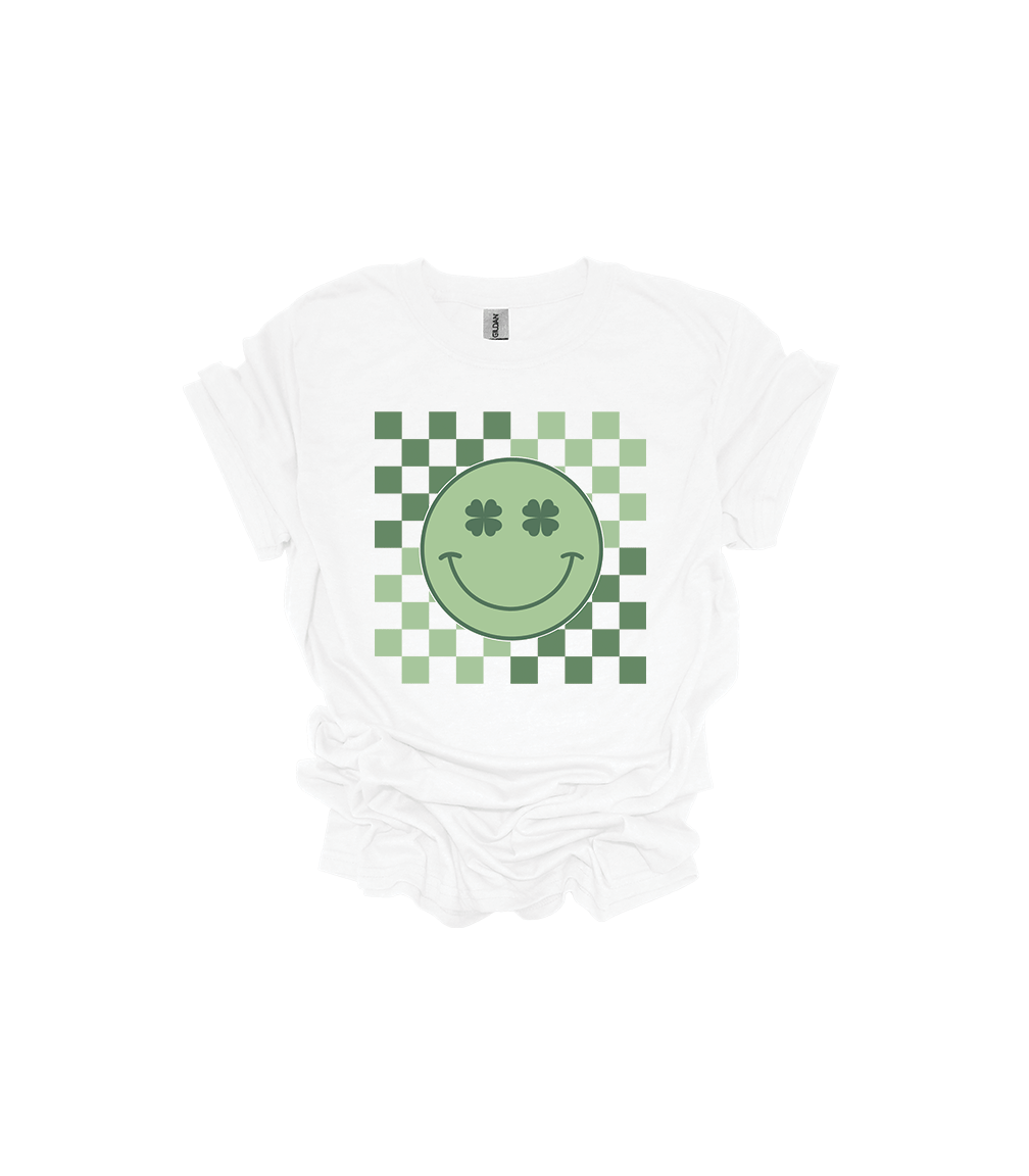 ST PATTY CHECKERED SMILEY