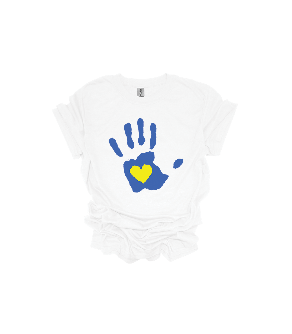 DOWN SYNDROME AWARENESS HAND