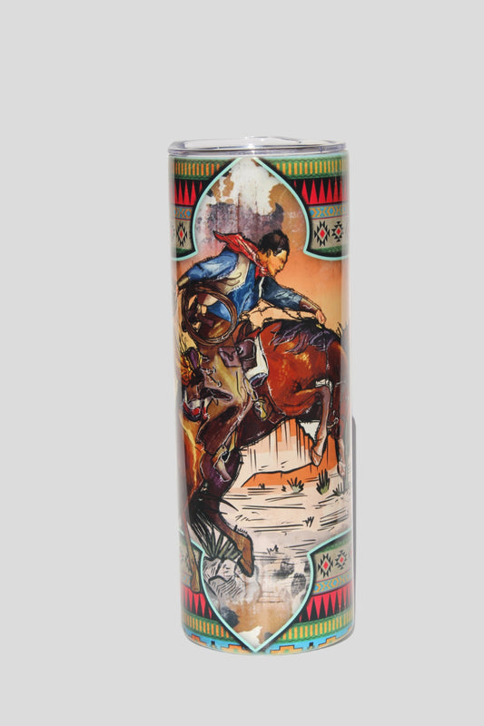 Yes-Haw Cowboy Tumbler