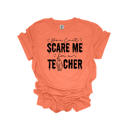 YOU CANT SCARE ME, IM A TEACHER