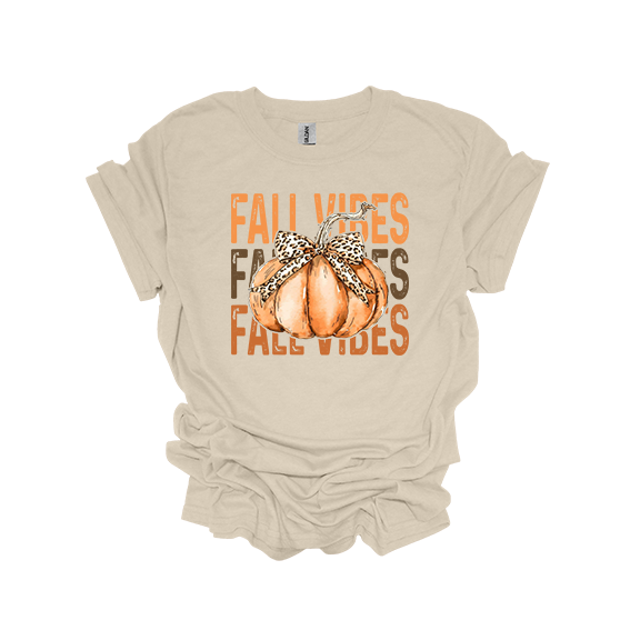 FALL VIBES PUMPKIN (TAN)