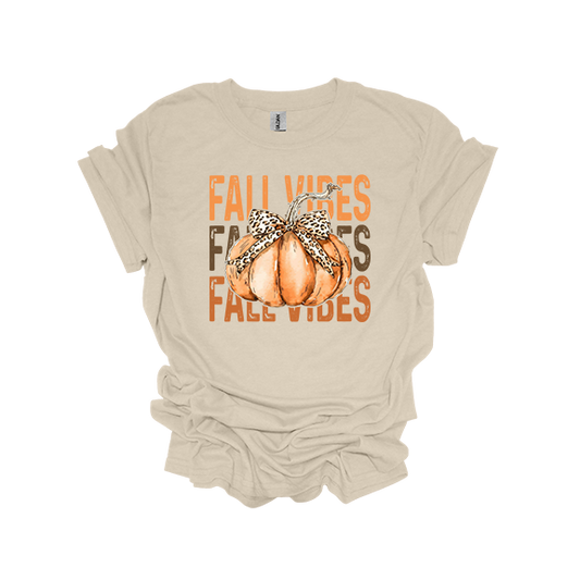 FALL VIBES PUMPKIN (TAN)