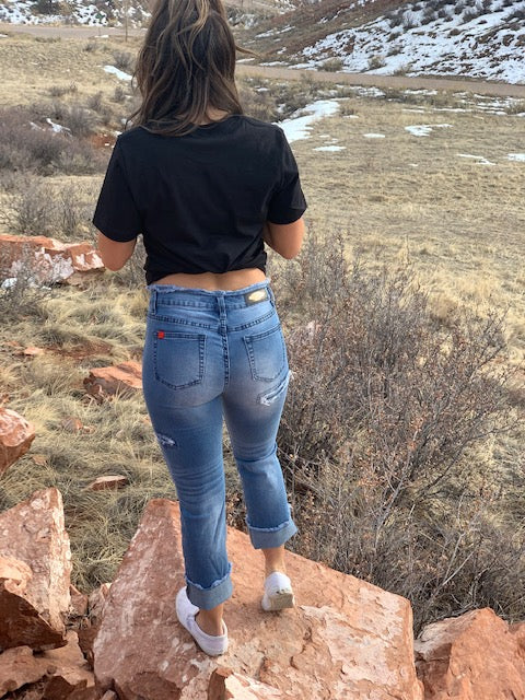 Rippin' Ready Denim Capris